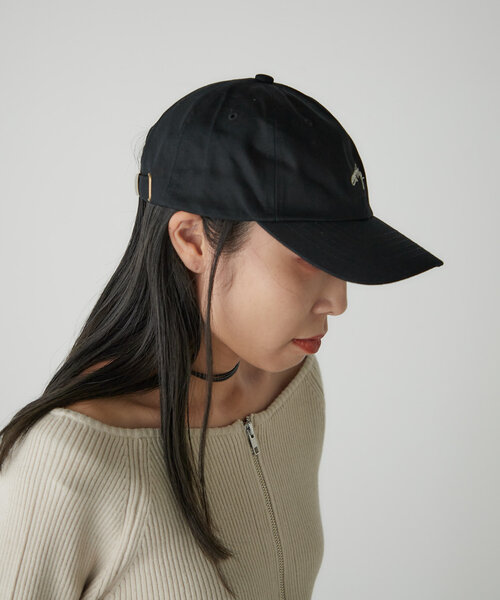 earthy（アーシー）の「earthy 刺繍ロゴCAP（キャップ・レディース・アイボリー/ブラック/モカ/キャメル・FREE）」の17枚目の写真