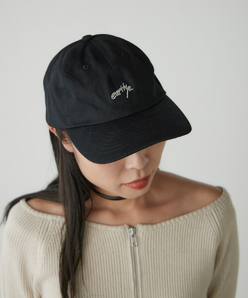 earthy（アーシー）の「earthy 刺繍ロゴCAP（キャップ・レディース・アイボリー/ブラック/モカ/キャメル・FREE）」の18枚目の写真