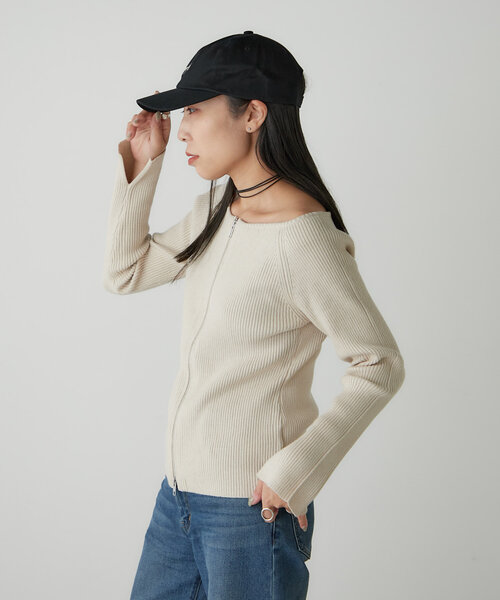 earthy（アーシー）の「earthy 刺繍ロゴCAP（キャップ・レディース・アイボリー/ブラック/モカ/キャメル・FREE）」の20枚目の写真