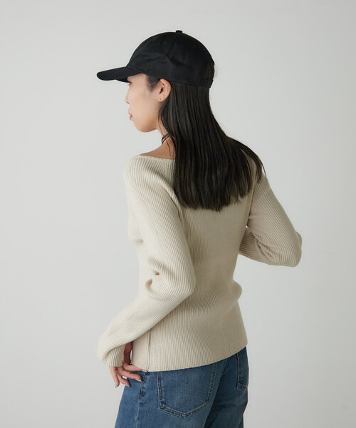 earthy（アーシー）の「earthy 刺繍ロゴCAP（キャップ・レディース・アイボリー/ブラック/モカ/キャメル・FREE）」の21枚目の写真