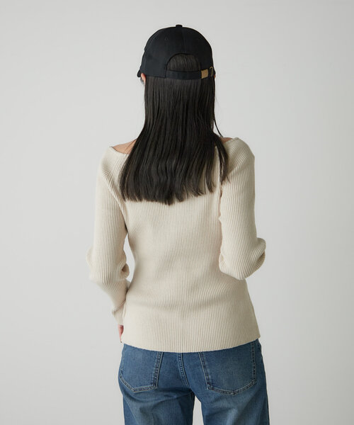 earthy（アーシー）の「earthy 刺繍ロゴCAP（キャップ・レディース・アイボリー/ブラック/モカ/キャメル・FREE）」の22枚目の写真