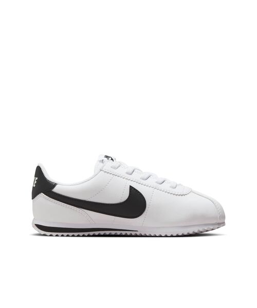 NIKE（ナイキ）の「《親子コーデ対応商品》ナイキ コルテッツ イージーオン リトルキッズシューズ / Nike Cortez EasyOn Little Kids' Shoes DM0951-108 White（スニーカー・キッズ・ホワイト・16.5/17/17.5/18/18.5/19/19.5/14/15 /16）」の6枚目の写真