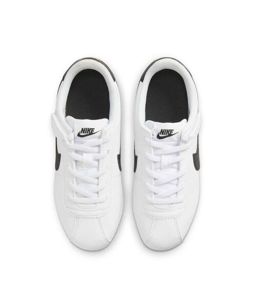 NIKE（ナイキ）の「《親子コーデ対応商品》ナイキ コルテッツ イージーオン リトルキッズシューズ / Nike Cortez EasyOn Little Kids' Shoes DM0951-108 White（スニーカー・キッズ・ホワイト・16.5/17/17.5/18/18.5/19/19.5/14/15 /16）」の7枚目の写真