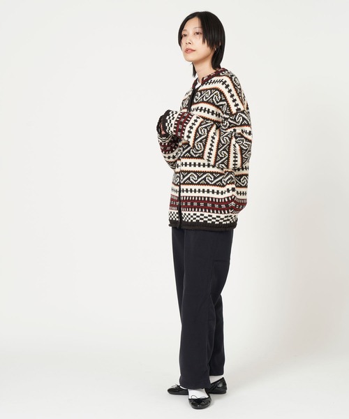 THE SHINZONE(ザ シンゾーン)の「FAIR ISLE KNIT CARDIGAN(ニット/セーター・レディース・ブラウン系/ネイビー系・FREE)」の10枚目の写真