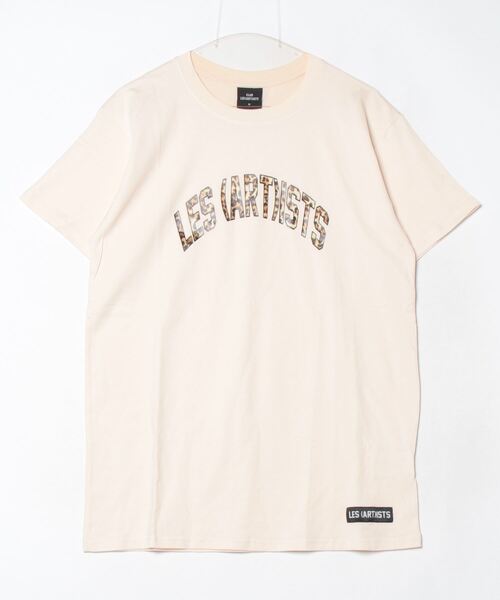 LES (ART)ISTS(レスアーティスト)の「LES(ART)ISTS/レスアーティスト/T-LEOPARD(Tシャツ/カットソー・メンズ・アイボリー/ブラック・M/L)」の1枚目の写真