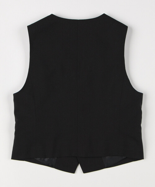 COMME CA ISM（コムサイズム）の「【セットアップ対応】フォーマル ベスト（スーツベスト・キッズ・ブラック・110cm/120cm/130cm）」の2枚目の写真