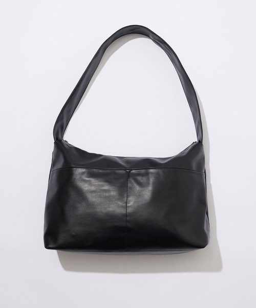 【大容量】フェイクレザーショルダーBAG（ショルダーバッグ）｜CIAOPANIC（チャオパニック）