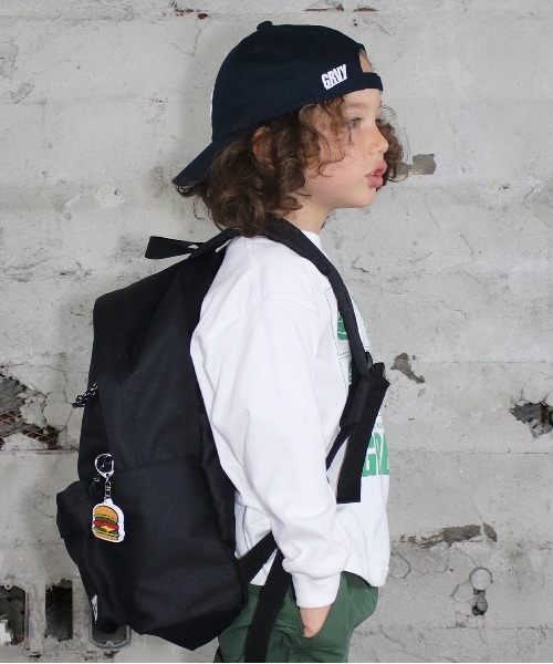 GROOVY COLORS（グルービーカラーズ）の「GROOVY Daypack（バックパック/リュック・キッズ・ブラック・F）」の10枚目の写真