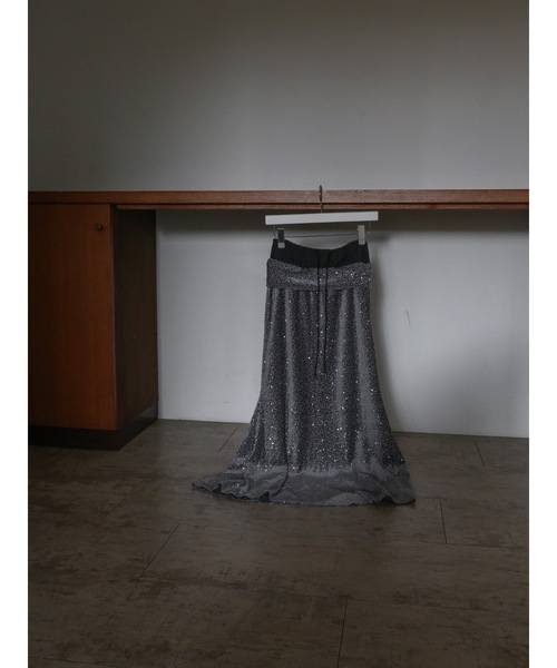 Katrin TOKYO(カトリーントーキョー)の「2way spangle flare skirt(スカート・レディース・グレー/ベージュ・XS/FREE)」の16枚目の写真