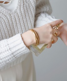 ANEMONE | メタルラインバングル(バングル/リストバンド)