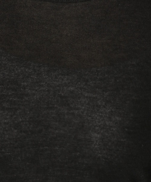 Elura（エルーラ）の「シャーリングスリーブプルオーバー/286641（Tシャツ/カットソー・レディース・ホワイト/ブラック・MEDIUM/LARGE）」の16枚目の写真