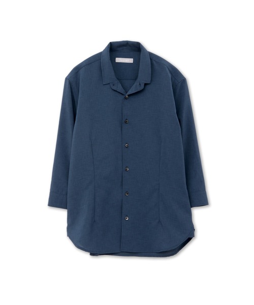 HIGH STREET（ハイストリート）の「HIGH STREET∴COOLトロピカルショートウイング７分袖シャツ（シャツ/ブラウス・メンズ・ホワイト/ネイビー/ブルー系2/グレー系その他・M/L/S/LL）」の3枚目の写真