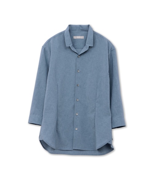 HIGH STREET（ハイストリート）の「HIGH STREET∴COOLトロピカルショートウイング７分袖シャツ（シャツ/ブラウス・メンズ・ホワイト/ネイビー/ブルー系2/グレー系その他・M/L/S/LL）」の20枚目の写真