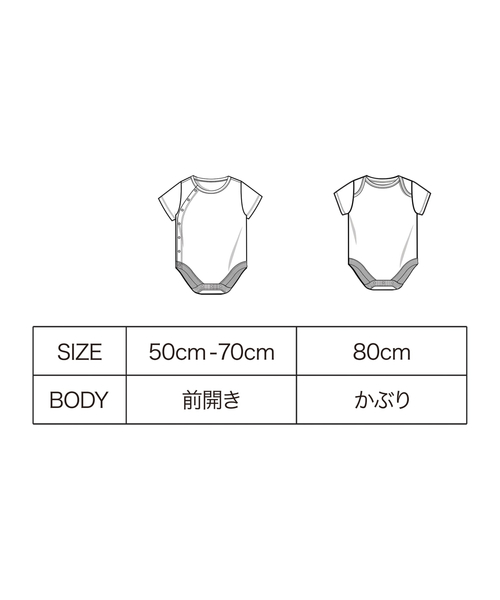 GAP（ギャップ）の「ブラナンベア ボディスーツ (ベビー)（ロンパース・キッズ・キャメル/ピンク/ブラック/オフホワイト/ホワイト/マルチ/ブルー/ミント・80ｃｍ/70cm/50cm/60cm）」の13枚目の写真