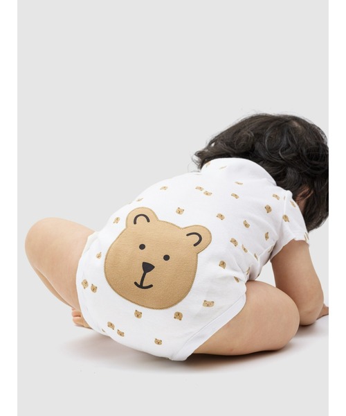 GAP（ギャップ）の「ブラナンベア ボディスーツ (ベビー)（ロンパース・キッズ・キャメル/ピンク/ブラック/オフホワイト/ホワイト/マルチ/ブルー/ミント・80ｃｍ/70cm/50cm/60cm）」の14枚目の写真