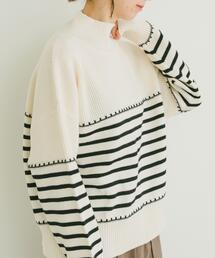 ITEMS URBANRESEARCH | ハイネックステッチニット(ニット/セーター)