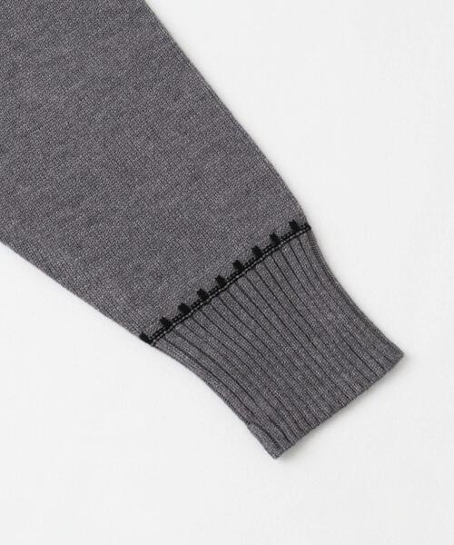 ITEMS URBANRESEARCH(アイテムズ アーバンリサーチ)の「ハイネックステッチニット(ニット/セーター・レディース・モカ/グレー/ホワイト系その他・FREE)」の20枚目の写真