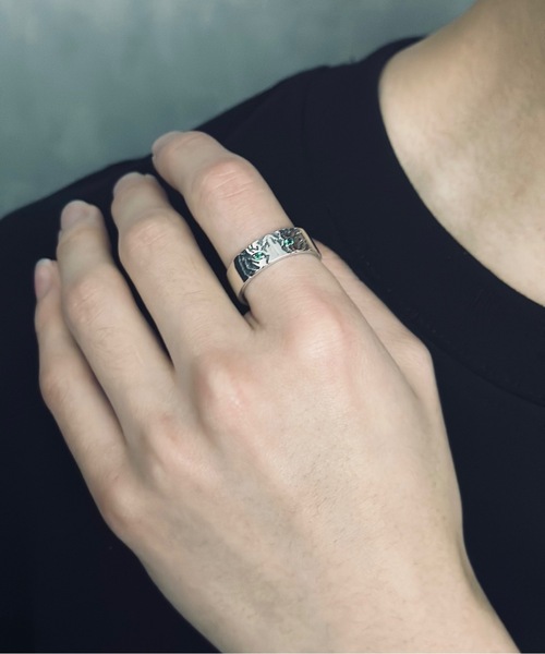 blatto（ブラット）の「【B-925 SILVER】925リング b925-r401-8g（リング・メンズ・シルバー・FREE）」の4枚目の写真
