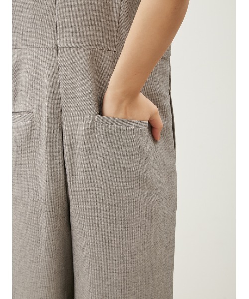 Mila Owen（ミラオーウェン）の「アメスリオールインワン（つなぎ/オールインワン・レディース・ブラック/グレー・0/1）」の11枚目の写真