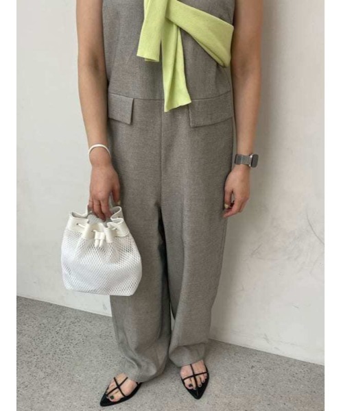 Mila Owen（ミラオーウェン）の「アメスリオールインワン（つなぎ/オールインワン・レディース・ブラック/グレー・0/1）」の20枚目の写真