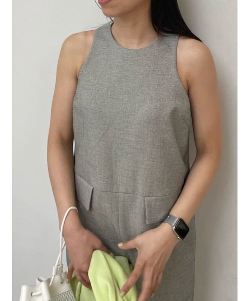 Mila Owen（ミラオーウェン）の「アメスリオールインワン（つなぎ/オールインワン・レディース・ブラック/グレー・0/1）」の19枚目の写真