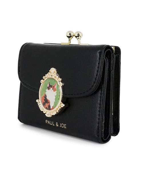 PAUL & JOE ACCESSOIRES(ポールアンドジョーアクセソワ)の「PAUL & JOE ACCESSOIRES (ポール&ジョーアクセソワ) 口金ミニ財布 PJA-W1172 キャットブローチ(財布・レディース・レッド/グリーン/ブラック・FREE)」の11枚目の写真