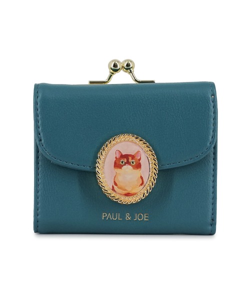 ポールアンドジョーアクセソワ 口金ミニ財布 PJA-W1172 キャットブローチ PAUL & JOE ACCESSOIRES (ポール&ジョーアクセソワ) 口金ミニ