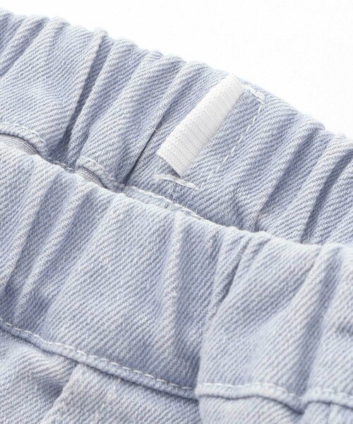 SLAP SLIP(スラップスリップ)の「裾スリットパール花付きツイルデニムパンツ(90~130cm)(デニムパンツ・キッズ・ブルー/オフホワイト・90cm/110cm/100cm/120cm/130cm)」の16枚目の写真