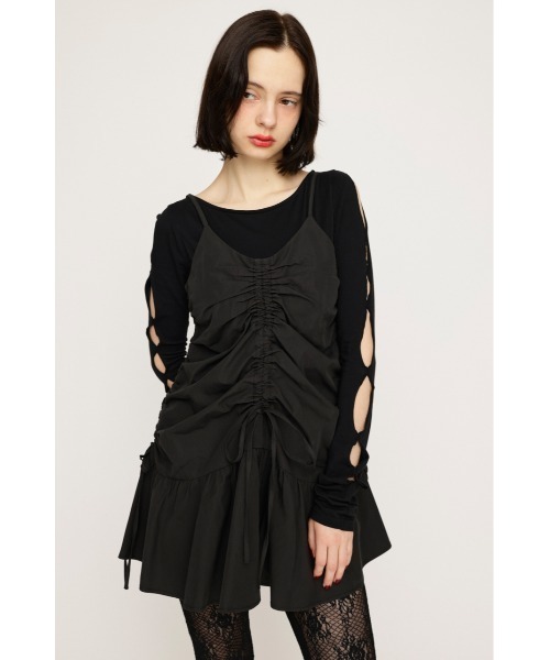 セール】HOLE DESIGN CUT TOPS ホール デザインカット トップス