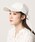 UNITED ARROWS�i���i�C�e�b�h�A���[�Y�j�́u�R�b�g�� �o�b�N���{�� �L���b�v UV�i�L���b�v�j�v�b�z���C�g