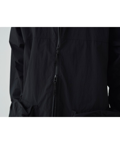 Snow Peak（スノーピーク）の「Nylon Tussah Jacket フードジャケット（その他アウター・メンズ・ブラック/グレー/ライトオリーブ・1/S/M/L/XL）」の9枚目の写真