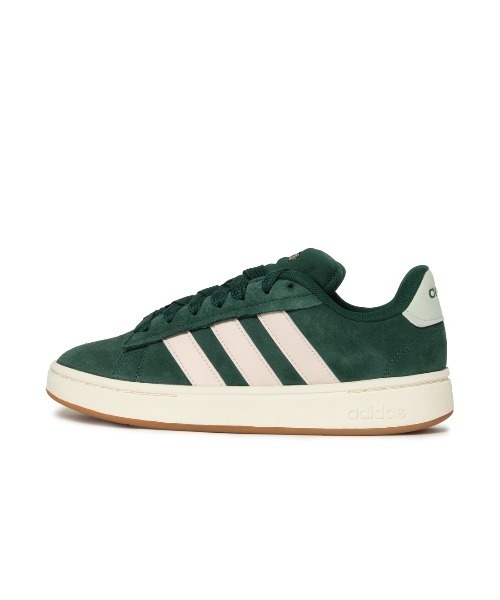 adidas(アディダス)の「【別注】アディダス adidas GRANDCOURT ALPHA 00s グランドコートアルファ 限定コラボ(スニーカー・レディース・グリーン・23.5cm/24.5cm/25.5cm/23.0cm/24.0cm/25.0cm/26.0cm)」の2枚目の写真