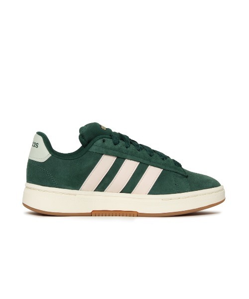 adidas(アディダス)の「【別注】アディダス adidas GRANDCOURT ALPHA 00s グランドコートアルファ 限定コラボ(スニーカー・レディース・グリーン・23.5cm/24.5cm/25.5cm/23.0cm/24.0cm/25.0cm/26.0cm)」の3枚目の写真