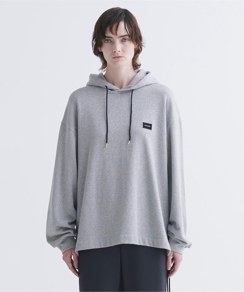 くるにーな セール】Glitter Yarn Embroidery Patch Hoodie（パーカー