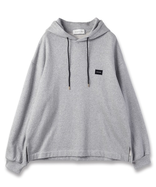 CULLNI（クルニ）の「Glitter Yarn Embroidery Patch Hoodie（パーカー・メンズ・オフホワイト/グレー・1/2/0）」の11枚目の写真