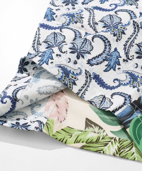 KRIFF MAYER(クリフメイヤー)の「ツギハギアロハシャツ(シャツ/ブラウス・メンズ・ブラック/オフホワイト/ネイビー・MEDIUM/LARGE/X-LARGE)」の12枚目の写真