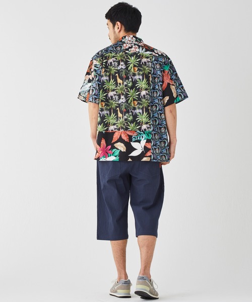 KRIFF MAYER(クリフメイヤー)の「ツギハギアロハシャツ(シャツ/ブラウス・メンズ・ブラック/オフホワイト/ネイビー・MEDIUM/LARGE/X-LARGE)」の18枚目の写真