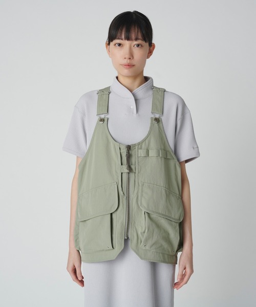 Snow Peak(スノーピーク)の「Dry Waffle Dress 吸水速乾(ワンピース・レディース・ブラック/ライトグレー/マスタード・1/2/3)」の5枚目の写真
