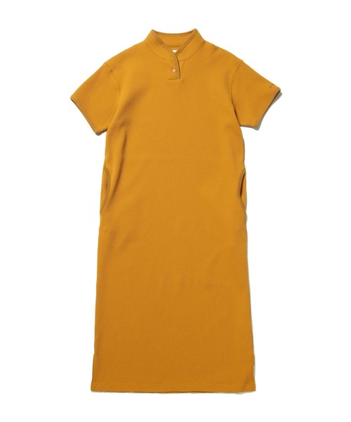 Snow Peak(スノーピーク)の「Dry Waffle Dress 吸水速乾(ワンピース・レディース・ブラック/ライトグレー/マスタード・1/2/3)」の15枚目の写真