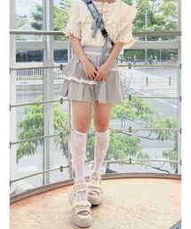 merry jenny（メリージェニー）の「フリルレイヤードプリーツスカート（スカート）」