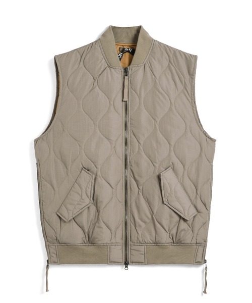 TAION（タイオン）】〈ユニセックス〉ミリタリー MA-1 ダウンベスト