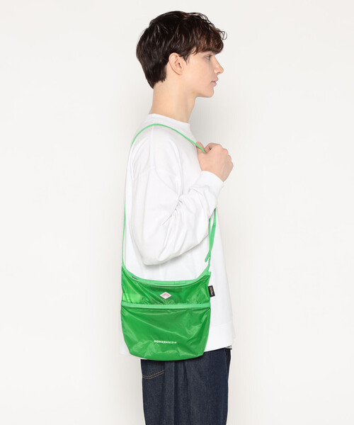 DANTON(ダントン)の「CORDURA NYLON RIPSTOP SACOCHE〈MONCEAU 2.0〉(ショルダーバッグ・レディース・ブルー/グリーン系その他/オレンジ/グレー系その他/ブラック・-)」の16枚目の写真