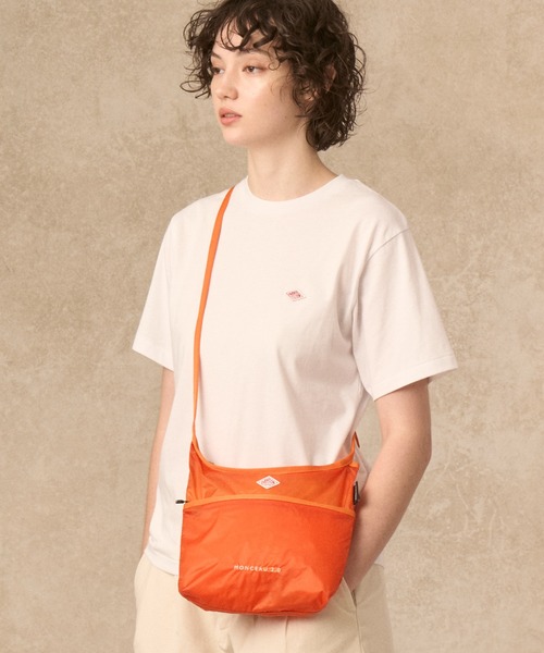 DANTON(ダントン)の「CORDURA NYLON RIPSTOP SACOCHE〈MONCEAU 2.0〉(ショルダーバッグ・レディース・ブルー/グリーン系その他/オレンジ/グレー系その他/ブラック・-)」の21枚目の写真