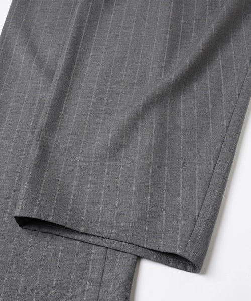 Jieda（ジエダ）の「OVER RAP SLACKS（スラックス・メンズ・グレー/ブラック・1/2）」の13枚目の写真