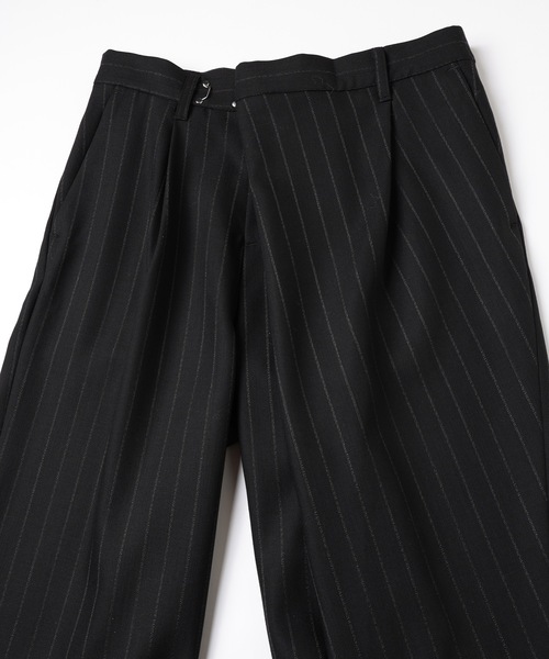 Jieda（ジエダ）の「OVER RAP SLACKS（スラックス・メンズ・グレー/ブラック・1/2）」の15枚目の写真