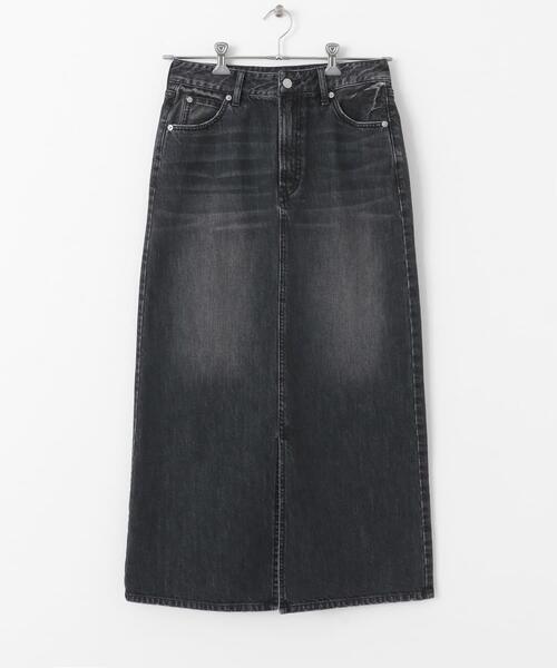 URBAN RESEARCH Sonny Label（アーバンリサーチサニーレーベル）の「Aラインデニムスカート（スカート・レディース・ブラック/インディゴブルー・36/38）」の21枚目の写真