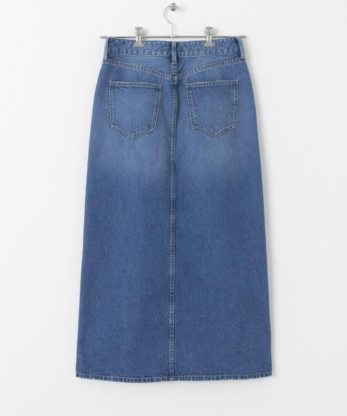 URBAN RESEARCH Sonny Label（アーバンリサーチサニーレーベル）の「Aラインデニムスカート（スカート・レディース・ブラック/インディゴブルー・36/38）」の4枚目の写真
