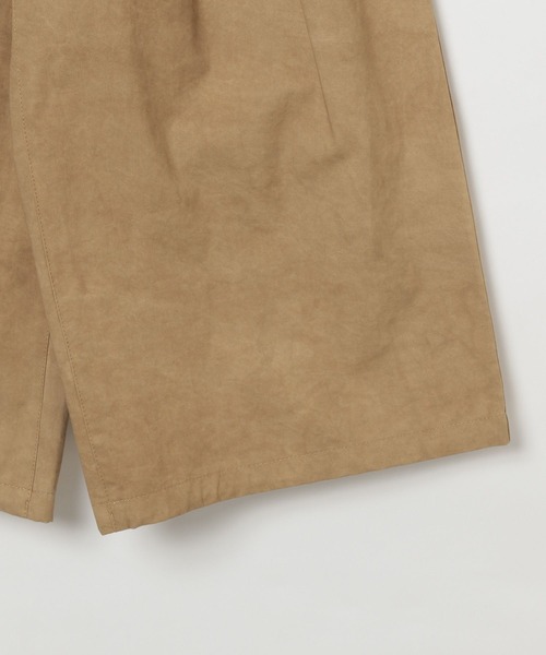 niko and...（ニコアンド）の「【MODE NORM CORE】ムラ染めポケタックパンツ（チノパンツ・レディース・チャコール/キャメル/ネイビー・MEDIUM/LARGE）」の20枚目の写真