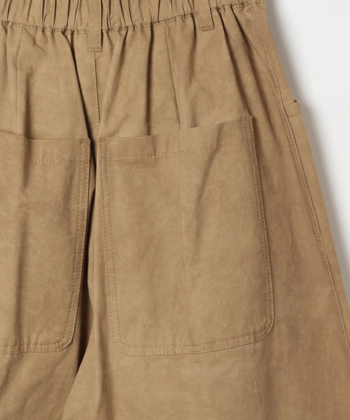 niko and...（ニコアンド）の「【MODE NORM CORE】ムラ染めポケタックパンツ（チノパンツ・レディース・チャコール/キャメル/ネイビー・MEDIUM/LARGE）」の21枚目の写真