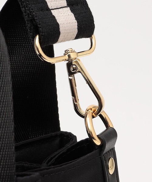 quaranciel(カランシエル)の「quaranciel: 2way 8ポケット ライン ショルダー バッグ(ショルダーバッグ・レディース・ベージュ/ブラック/チャコールグレー・ONE SIZE)」の19枚目の写真